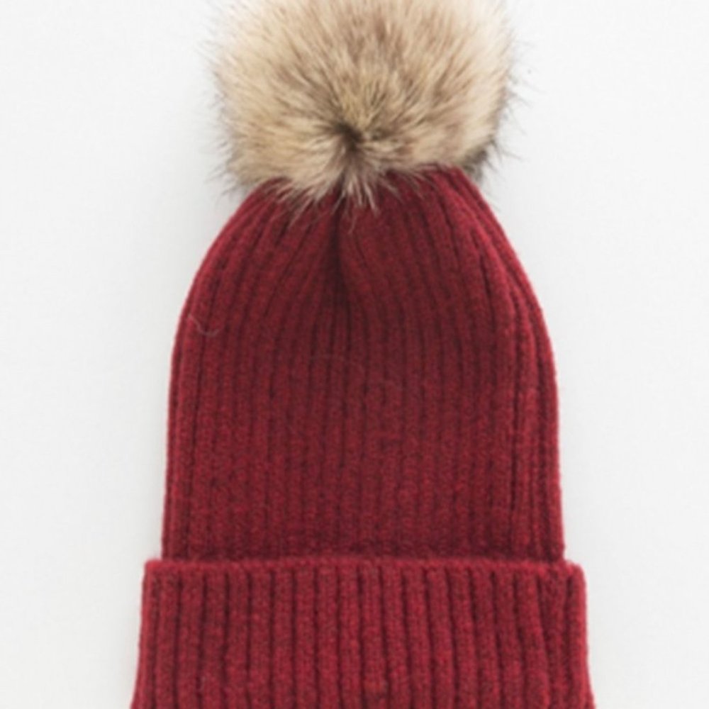 Virginia Wolfe Fallon Hat - Burgundy